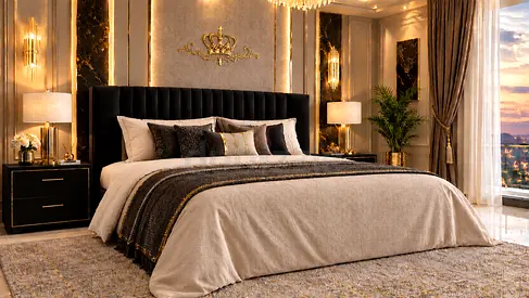Brand new king size bed storage bed good quality king bed