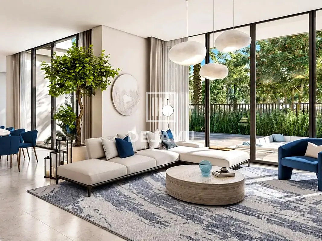 Furnished 4BR Villa | Garden & Lagoon Views