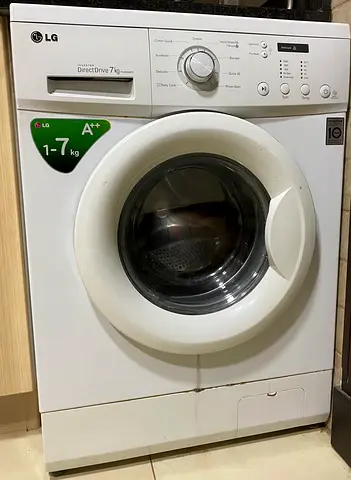 LG 7kg Front Load Washing Machine - Direct Drive, A++ Energy