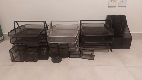 3 Tier Desk Filing Trays