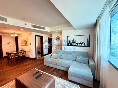 Luxury Renovated 2 Bedroom | Apartment for Rent in Jumeirah living I World Trade Centre Residences