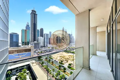 Brand new, fully furnished Burj view 1bhk rent 120k only in front of metro