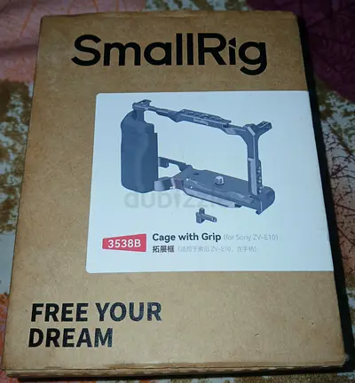 SmallRig Cage with Grip for Sony ZV-E10 (Model 3538B) - Mint Condition / All Included