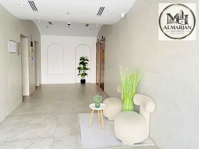 Annual rent: 2-bedroom apartment in Al Hamidiyah, Ajman, second occupancy, built-in wardrobes, near Garden City Towers, Ajman Court, and Etisalat.