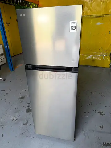 LG Double Door Refrigerator, 243L, Platinum Silver, GR-B355PLMB , DELIVERY + WARRANTY