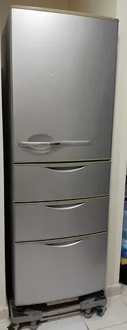 Last price move out sale 1.8m Sanyo 4 door fridge spacious aed 250