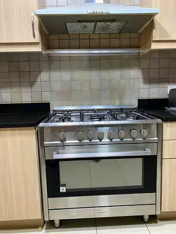 Stainless Steel Freestanding Gas Range with Oven