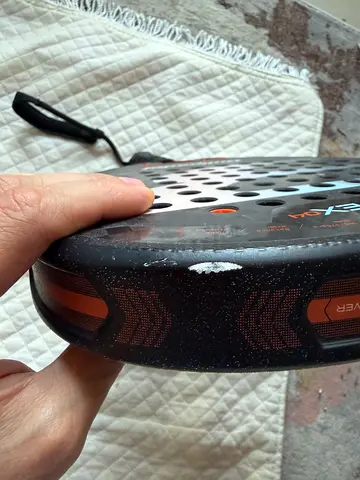Used padel racket — well used, playable condition
