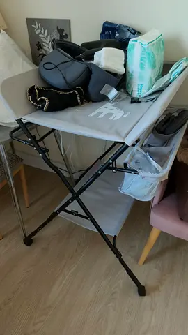 Compact baby changing table with storage - gently used