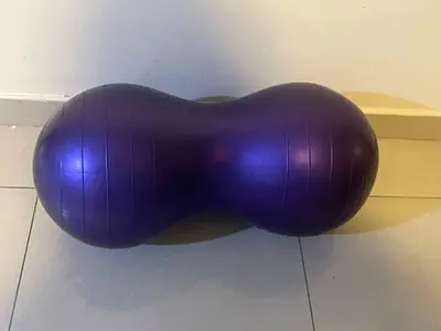 Peanut Exercise Yoga Stability Ball - Purple