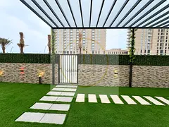 For Annual Rent Luxury VIP Three Bedroom Apartment with Living Room and Large Garden in Maryam Islan