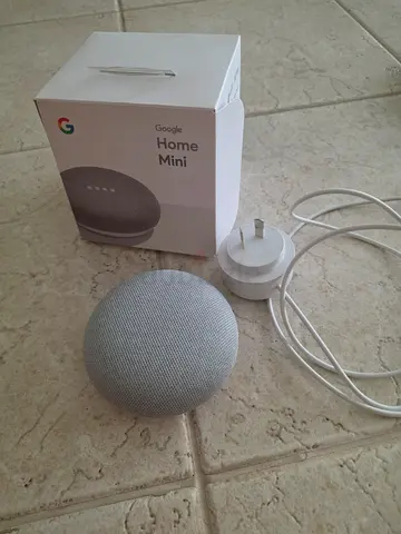 Google Mini - Chalk, Works Perfectly