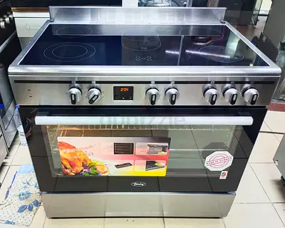 Terim Freestanding 90cm Electric Ceramic Hob with Large Oven - Good Condition