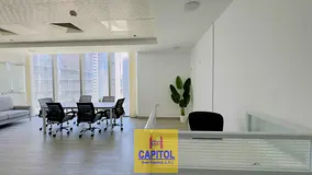 Fully Furnished Executive Office with Dual Entrance & Smart Access | Direct Owner – No Commission