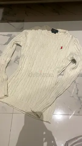 authentic polo Ralph Lauren sweater white