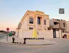 Corner villa in Al Helio, featuring two floors and a roof terrace. The price includes electricity, w