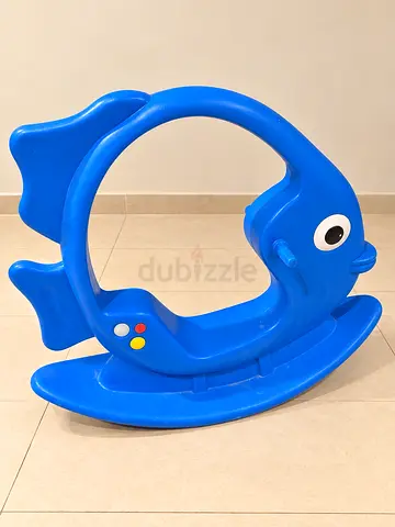New- not used- delivery on you- Blue Fish Rocker Ride-On Toy for Toddlers - new Condition