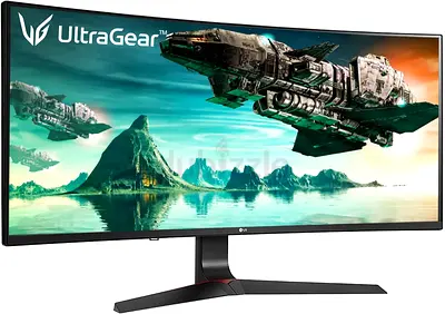 LG 34GL750-B 34 Inch, Ultragear Curved Gaming Monitor, G-SYNC