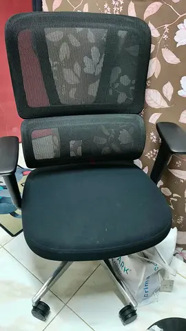 Ergonomic Black Mesh Office Chair with Lumbar Support