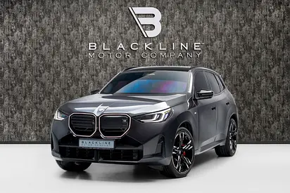 BUY NOW, PAY 2027 | THE BLACKLINE STANDARD | April 2030 BMW Warranty + Service, Low KMs, GCC