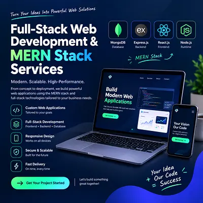 Full-Stack Web Development & MERN Stack Services