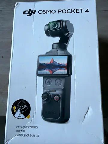 DJI Osmo Pocket 4 Creator Combo - Brand Boxed
