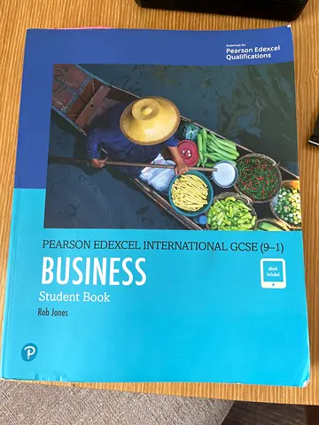 Pearson Edexcel International GCSE Business (9–1) Student Book — Rob Jones