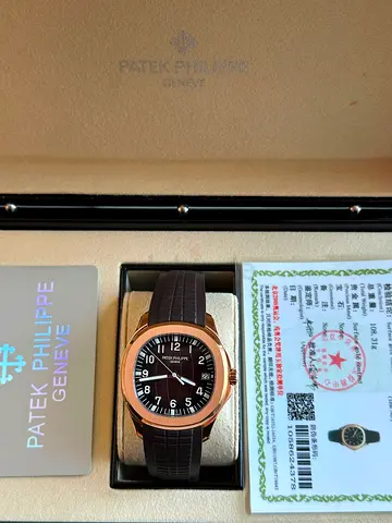 Patek Philippe Aquanaut 5167R-001 self-winding luxury watch crafted in 18k super master quality Swis