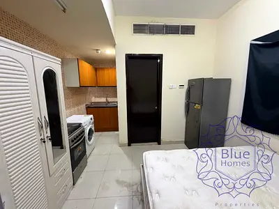 Monthly rent 1700aed furnished studio flat