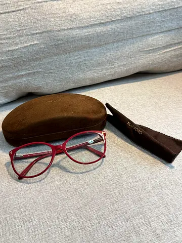 Tom ford eyeglasses with case and cloth