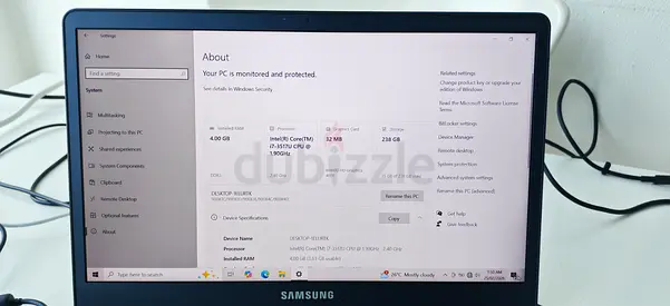 Samsung laptop