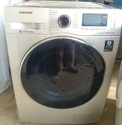 Samsung Front Load Washer Dryer (8kg/6kg) - Digital Inverter, Good Working Condition