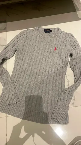 Authentic Polo Ralph Lauren sweater grey