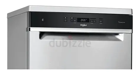 Whirlpool freestanding dishwasher - stainless steel, Excellent working condition
