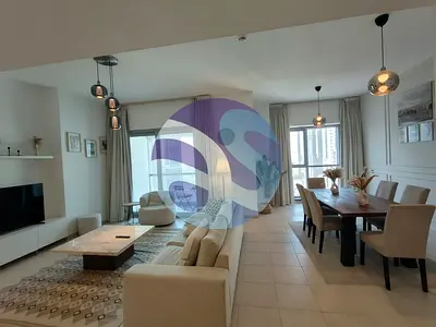 Spacious 2BR | Fully Furnished | High Floor | Partial Burj khalifa view