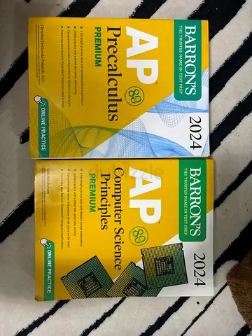 AP Computer science principles and AP pre calculus