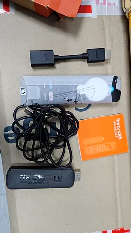 AMAZON STREAMING MEDIA PLAYER FIRE TV STICK 4K PLUS (2025) WITH ALEXA VOICE REMOTE 8GB BLACK