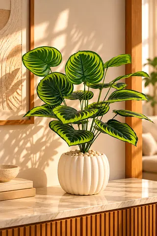 Artificial Lines Monstera – Without Pot