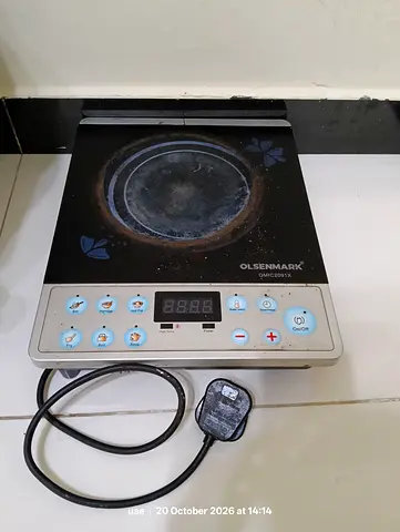 Olsenmark Single-Burner Induction Cooktop — Used