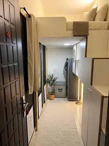 Executive Loft Partition with Window & Balcony Access – JVC District 14 (Near FIVE Hotel)