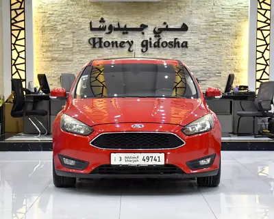 EXCELLENT DEAL for our Ford Focus ( 2015 Model ) in Red Color GCC Specs