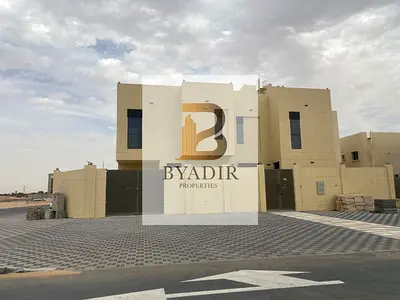 luxury 6 bedroom villa with swimming pool for sale in prime location at zahya including water and electricity and AC and registration fees