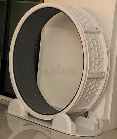 Large Silent Cat Exercise Wheel — White, Excellent Condition, New