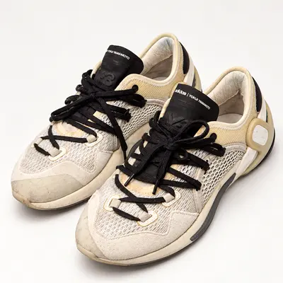 Used adidas Y-3 Yohji Yamamoto mesh sneakers, size likely EU 42-43