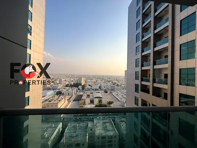 Spacious 2-Bedroom Apartment | Separate Living Room & Kitchen | 2 Balconies | 2 Bathrooms | City Tower, Ajman | AED 40,000