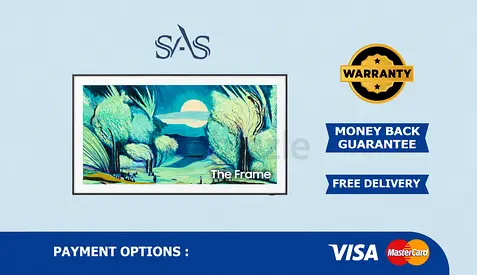 Samsung | 50 Inch | The Frame QLED 4K Vision AI Smart TV | 50LS03F