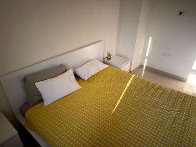 Ikea QueenMalm Bed with Valevag Pocket Spring Mattress Firm