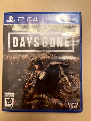 Days gone ps4 disc