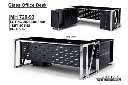 Brand New L shape Office manager Table For sale 200 cm