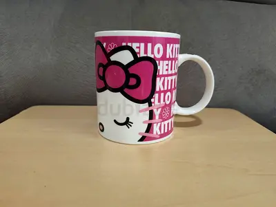 Universal Studios Japan Hello Kitty Sanrio Purple Mug Cup Japan Rare Collectible